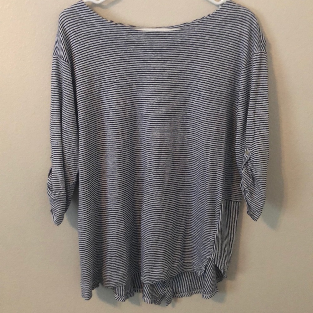 Adrienne Vittadini Striped Top.